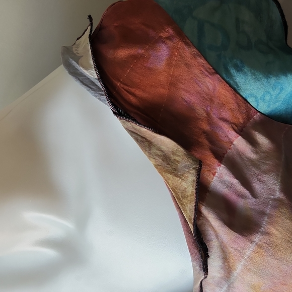 Artisan Handmade Silk Top Jennythreads Asheville NC - Picture 3 of 6
